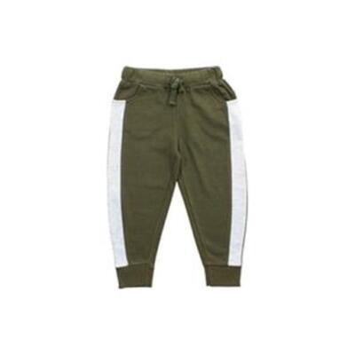 Bear Camp Infant Side Stripe Dominic Jogger Pant Olive 3T NEW (187)