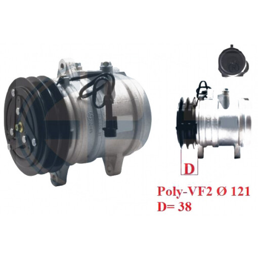 Compresseur De Climatisation Cc1600g 5700035 Dcp0-9026 46443509 92010820