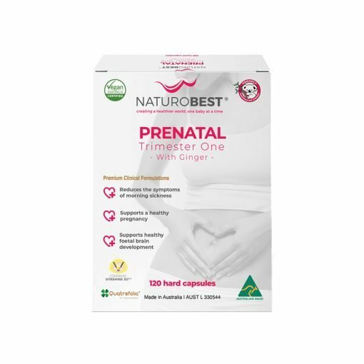 Naturobest Prenatal Trimester One With Ginger 120 Capsules