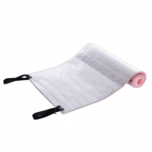 Tappeto Tappetino Metallizzato Yoga Aerobica Campeggio Fitness 50x180cm idea