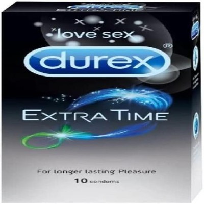 Durex Condom - Extra time for Extended Pleasure Long love -10 count