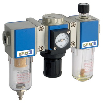 KELM FRL's - 1/4'' F+R+L 200 SERIES GAUGE & BRKT 4-00908