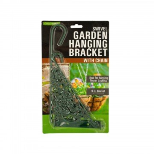 Swivel Hanging Garden Bracket Link Chain 2 Hooks - All Purpose Hang Pots - Metal
