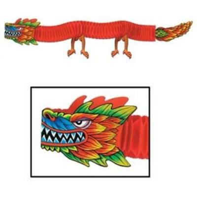 Asian 6 Foot Tissue Dragon #1 International Asian Decoration