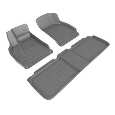 3D MAXpider Kagu Floor Mat Set for 22-24 Lucid Air Dream/G. Tour/Sapphire-Gray