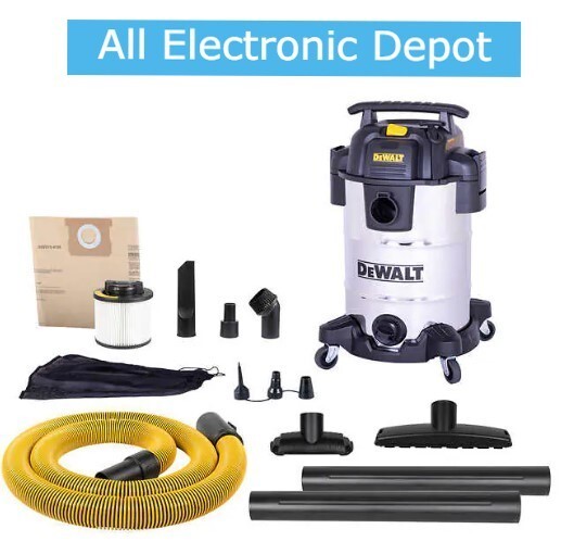 New DEWALT 8 Gallon Wet/Dry Vacuum DXV08SA