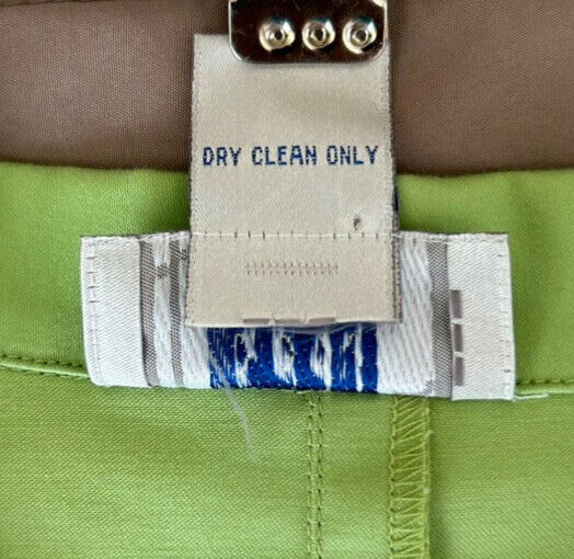 Betu Sport Sleeveless Blouse Top Shirt Size 6 Tie Front Button Up Green Cotton