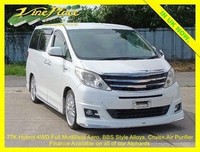 2012 Toyota Alphard 2.4 Hybrid 4WD X,Modellista Aero MPV Hybrid Automatic