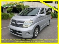 2008 Nissan Elgrand 2.5 SIII Highway Star Black Leather Edition,Auto,8 Seats MPV