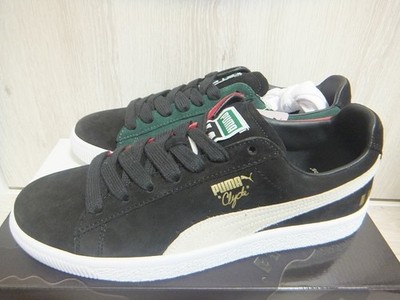 Puma Clyde The Hundreds Puma Black-Puma White Made in Romania Sneaker Men Us10.5