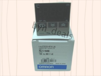 1PC New OMRON E5CS-R1KJX DIGITAL TEMPERATURE CONTROLLER THERMOSTAT 100 -240 VAC