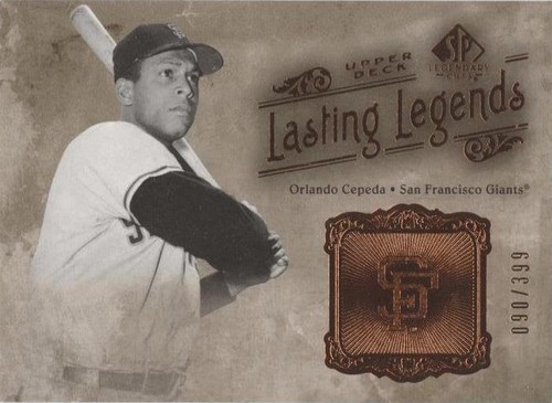 2005 SP Legendary Cuts - Orlando Cepeda #LL-OC
