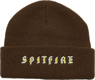 SPITFIRE OLD E CUFF BEANIE BROWN