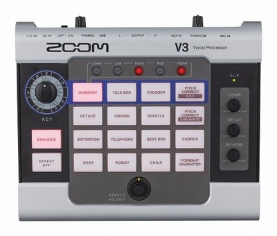 ZOOM Voice Changer V3 Audio Interface Vocal Processor Game Commentary