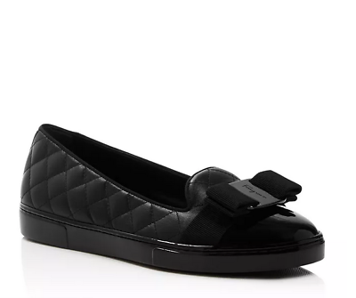 Ferragamo quilted flats sale