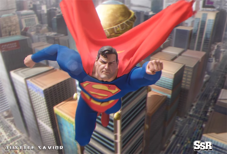 SSR 1/6 ジャスティス・セイヴィアー SSC-014 スーパーマン New Superman SSR (SSC-014) 1/6 Scale Justice Savior Figure