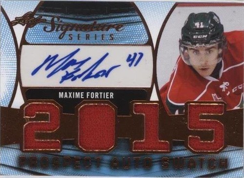 2015 Leaf Signature Series - Maxime Fortier #PAJ-MF1