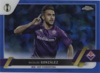 2022-23 Topps Chrome Sapphire Edition UEFA Club Competitions Nicolas Gonzalez #77