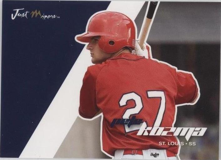 2008 Just Minors Just Autographs - Pete Kozma #39