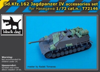 Blackdog Models 1/72 Sd.Kfz 162 JAGDPANZER IV Resin Detail Blackdog Models 1/72 Sd.Kfz 162 JAGDPANZER IV Resin Detail