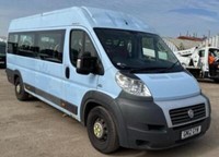 2012 FIAT DUCATO EXLWB 2.3 MULTIJET MINIBUS DIRECT COUNCIL LOW MILES NO VAT