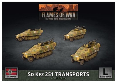 Пламя войны: Немецкий транспорт Sd Kfz 251 (поздняя война)