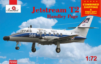 Amodel 72332 - 1/72 Passenger Jetstream T2 Handley Page scale plastic model kit
