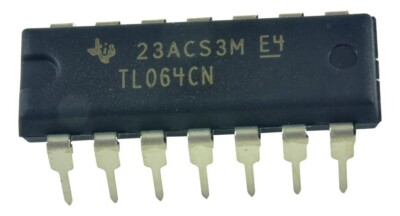 5PCS TL064CN TL064 Quad JFET Operational Amplifier New IC