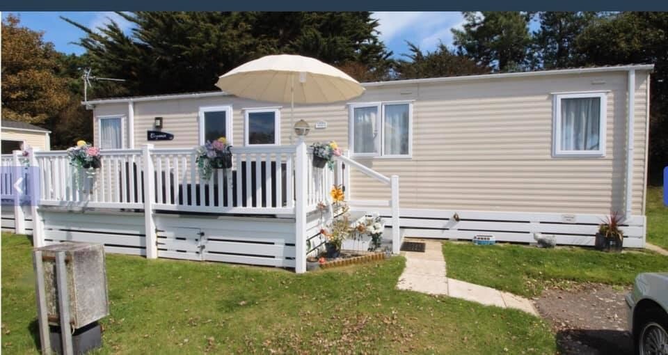 Static 3 Bedroom Caravan for Sale At Shorefield County Park Milford on