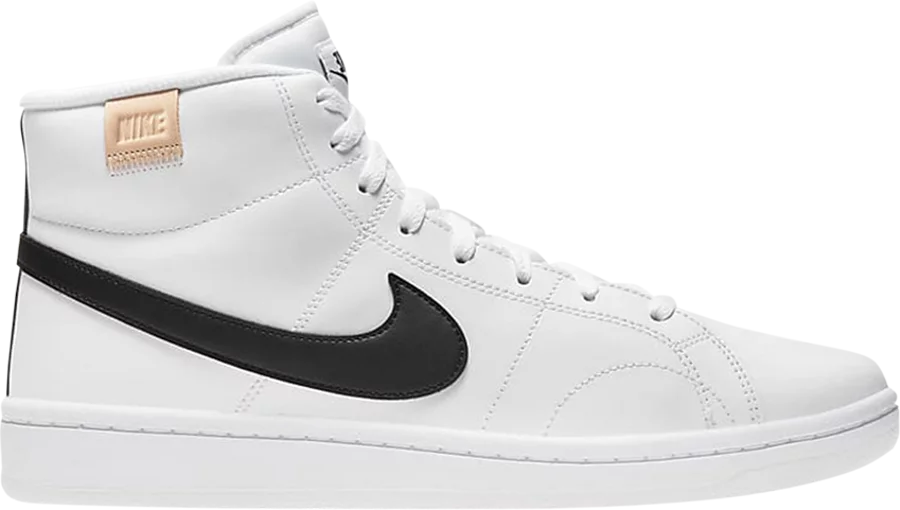 

Мужские кроссовки Nike Court Royale 2 Mid White Black CQ9179-100 8, Белый, Nike Court Royale