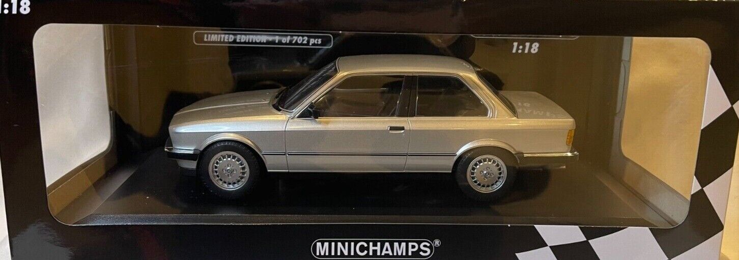 Minichamps 1982 BMW 323i E30 Silver Color 1:18 | eBay Minichamps 1982 BMW 323i E30 Silver Color 1:18 | eBay