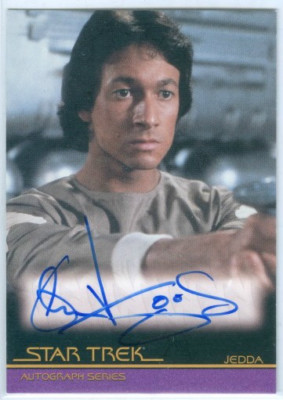 JOHN VARGAS ''JEDDA AUTOGRAPH A84'' QUOTABLE STAR TREK MOVIES