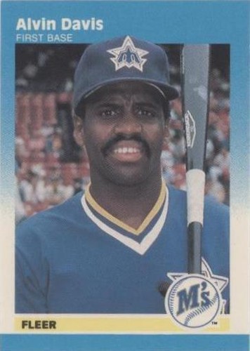 1987 Fleer Classic Miniatures - Alvin Davis #24