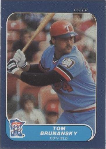 Fleer Classic Miniatures 1986 - Tom Brunansky #83