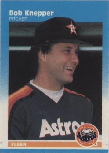 1987 Fleer Classic Miniatures - Bob Knepper #60