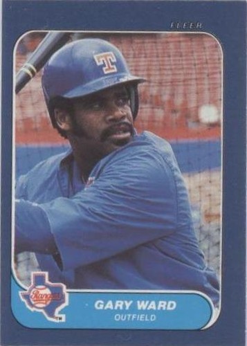 1986 Fleer Classic Miniatures - Gary Ward #113