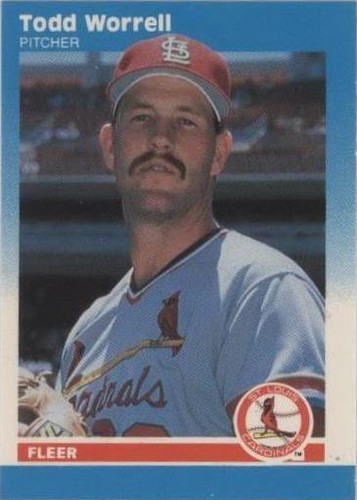 1987 Fleer Classic Miniatures - Todd Worrell #119