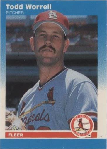Fleer Classic Miniatures 1987 - Todd Worrell #119