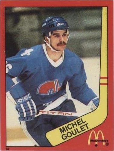 1982-83 McDonald's Stickers - Michel Goulet #14