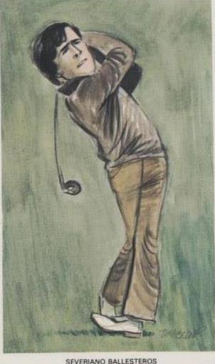 1979 Venorlandus World of Sport Our Heroes Flik-Cards - Seve Ballesteros #20