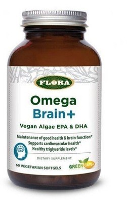 Flora Inc Omega Brain + 60 мягких таблеток