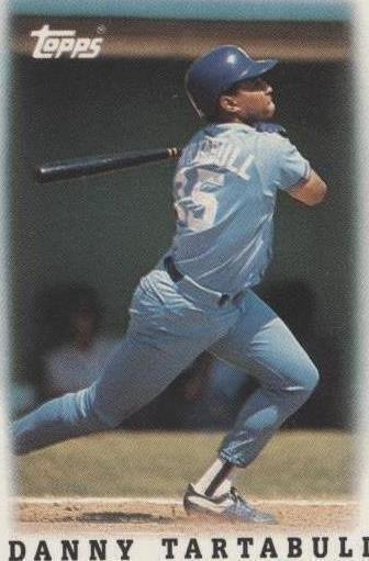 1988 Topps League Leaders Minis - Danny Tartabull #16
