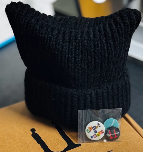 【PEACEMINUSONE】 G-DRAGON Knit Cap Black G-DRAGON Knit Cap Black / GD / Hat / Goods / Express