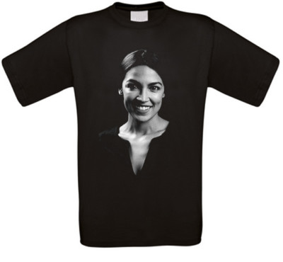 Alexandria Ocasio-Cortez Aoc Bernie Sanders Ee.uu. America Camiseta Todas Tallas