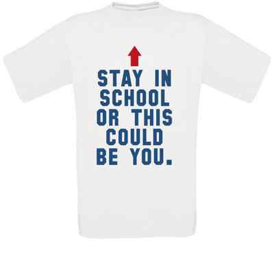 Al Bundy Stay in School or this could be you Kult Serie T-Shirt alle Größen NEU