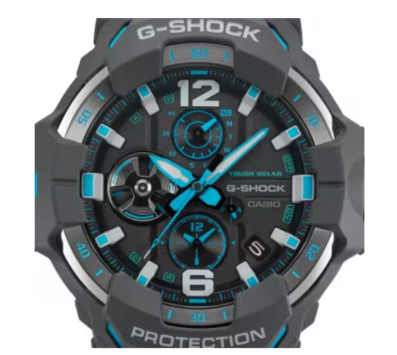 Pre-owned G-shock Casio  Master Of G-air Gravity Master Black Dial Men's Watch Grb300-8a2