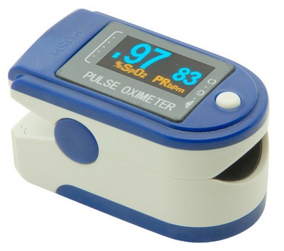Fingerpulsoximeter OXHC 50D Pulsoximeter Pulsoxy Gratis Zubehör 