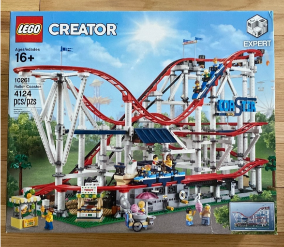 Lego Creator Roller Coaster 10261 Building Kit 4124 Pcs