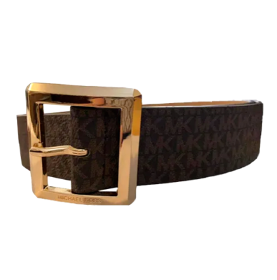 Michael kors deals leather belt womens