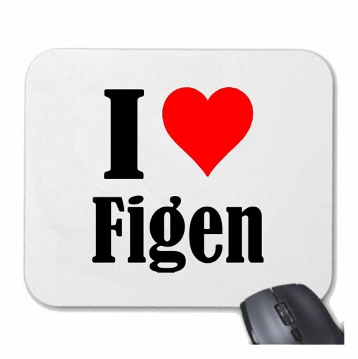 Mousepad Mauspad I Love Figen Ich Liebe Figen